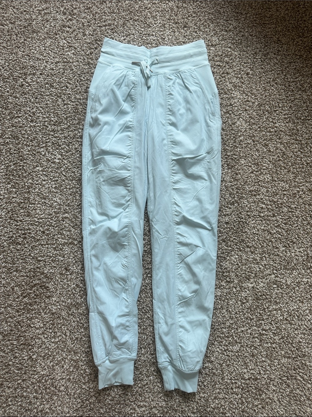 Lululemon light Blue studio dance Jogger Pants